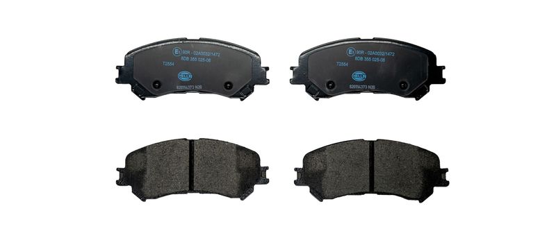 HELLA 8DB 355 025-081 Brake Pad Set, disc brake