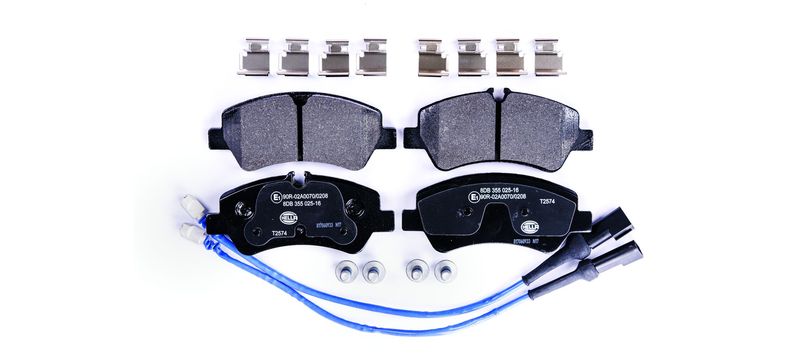 HELLA 8DB 355 025-161 Brake Pad Set, disc brake