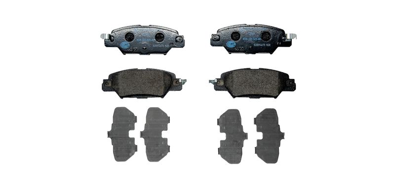 HELLA 8DB 355 025-461 Brake Pad Set, disc brake