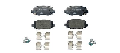 Brake Pad Set, disc brake HELLA 8DB 355 025-481