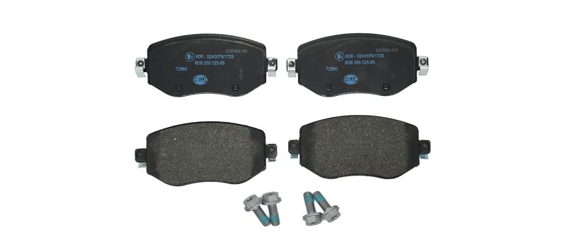 HELLA 8DB 355 025-851 Brake Pad Set, disc brake