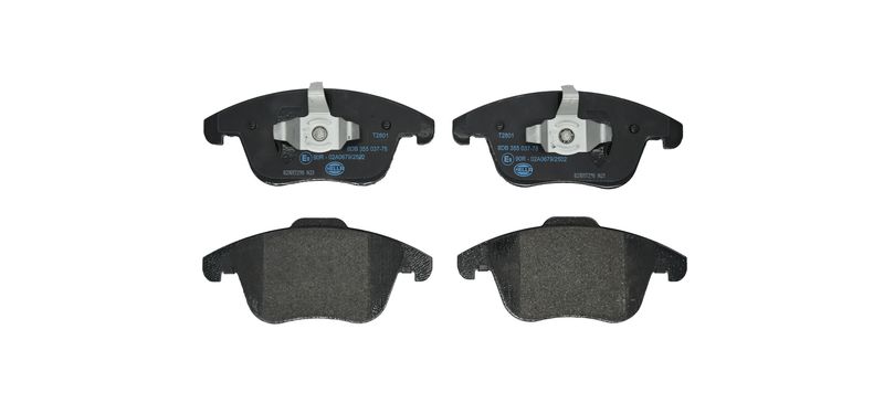 HELLA 8DB 355 037-781 Brake Pad Set, disc brake