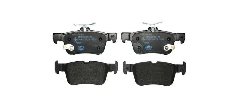 HELLA 8DB 355 037-791 Brake Pad Set, disc brake