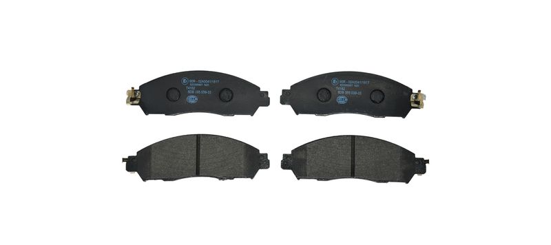 HELLA 8DB 355 039-331 Brake Pad Set, disc brake