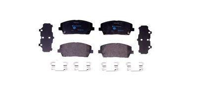 Brake Pad Set, disc brake HELLA 8DB 355 040-011