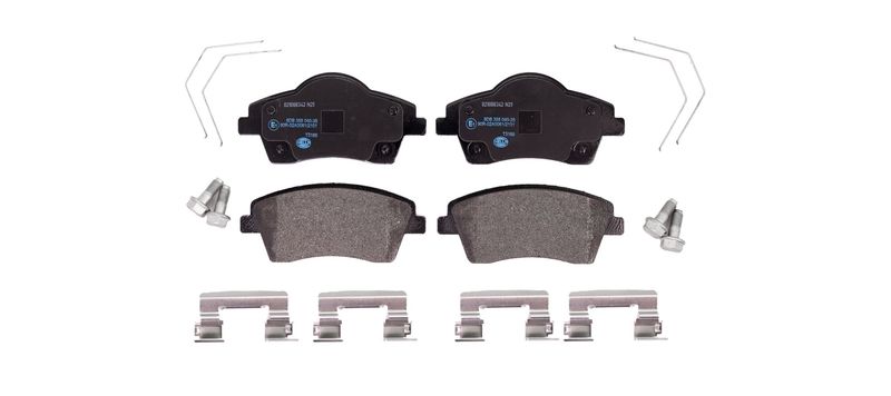 HELLA 8DB 355 040-351 Brake Pad Set, disc brake