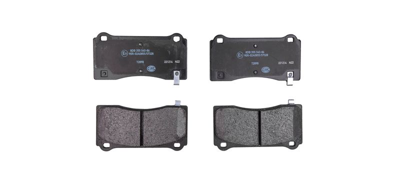 HELLA 8DB 355 040-861 Brake Pad Set, disc brake
