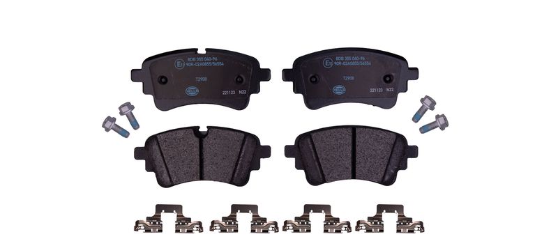 HELLA 8DB 355 040-961 Brake Pad Set, disc brake