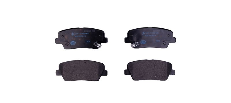 HELLA 8DB 355 041-141 Brake Pad Set, disc brake