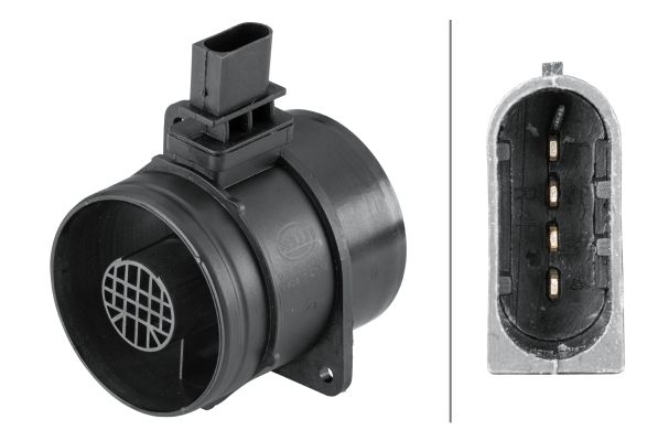 HELLA 8ET 358 095-301 Mass Air Flow Sensor