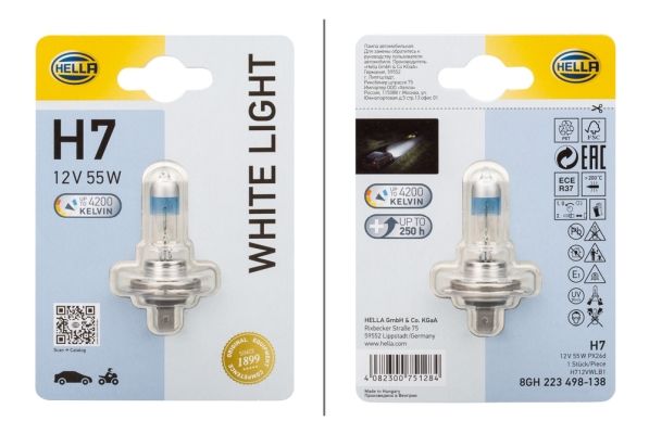 HELLA 8GH 223 498-138 Bulb, spotlight