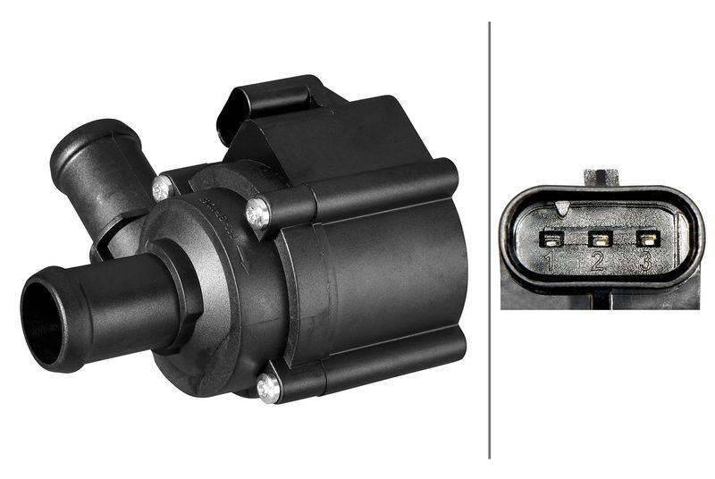 HELLA 8TW 358 304-691 Auxiliary Water Pump (cooling water circuit)