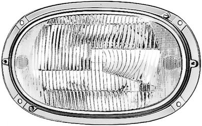 Diffusing Lens, headlight HELLA 9ES 112 293-001