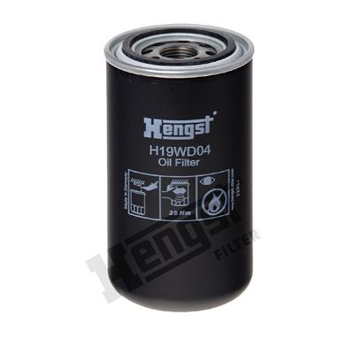 HENGST FILTER H19WD04 Filter, operating hydraulics