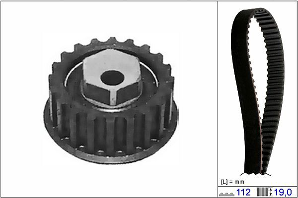 HEPU 20-1360 Timing Belt Kit