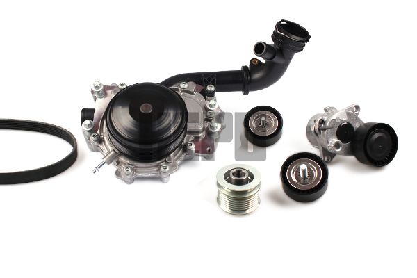 HEPU PK1613A0TH Water Pump + V-Ribbed Belt Kit