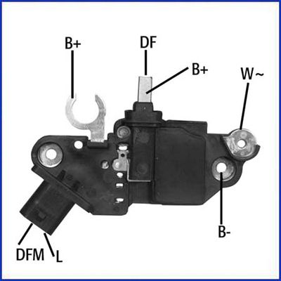 ASTEMO-HITACHI 130595 Alternator Regulator