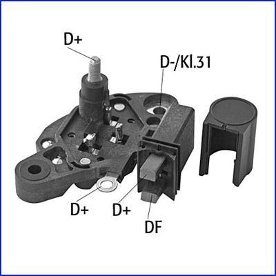 Alternator Regulator HITACHI 130699