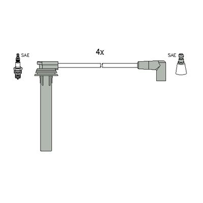 ASTEMO-HITACHI 134269 Ignition Cable Kit