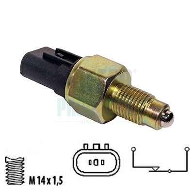 Switch, reverse light HOFFER 3600043