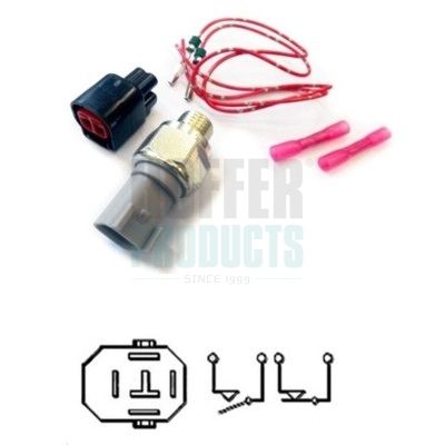 Switch, reverse light HOFFER 3600064