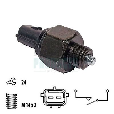 Switch, reverse light HOFFER 3600073