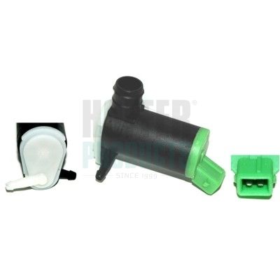 Washer Fluid Pump, window cleaning HOFFER 7500113