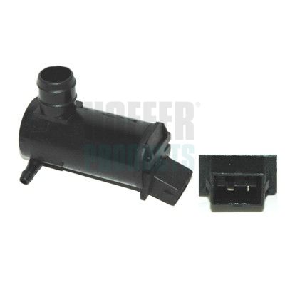 Washer Fluid Pump, window cleaning HOFFER 7500136