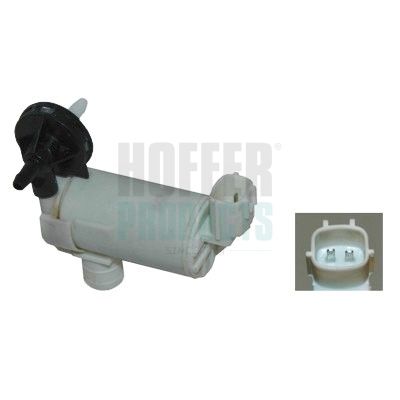Washer Fluid Pump, window cleaning HOFFER 7500154