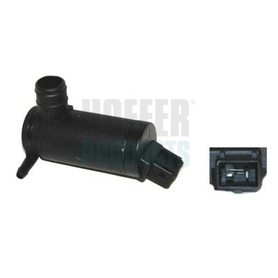 Washer Fluid Pump, window cleaning HOFFER 7500184