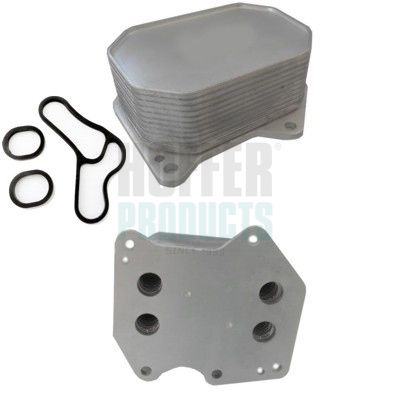 Oil Cooler, engine oil HOFFER 8095095S