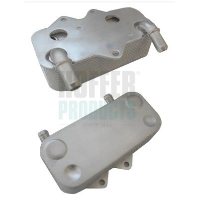 Oil Cooler, engine oil HOFFER 8095098