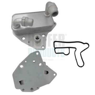 Oil Cooler, engine oil HOFFER 8095192