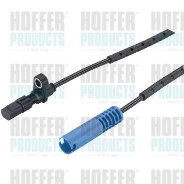 Sensor, wheel speed HOFFER 8290006