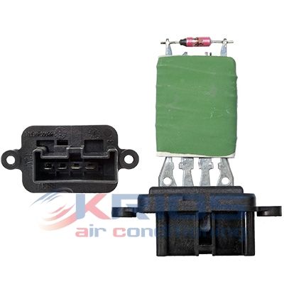 HOFFER K109043 Resistor, interior blower