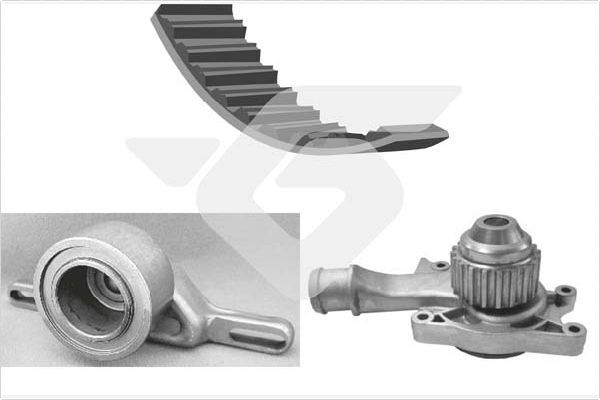 HUTCHINSON KH 61WP06 Water Pump & Timing Belt Kit