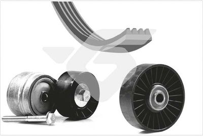 V-Ribbed Belt Set HUTCHINSON KHV 165