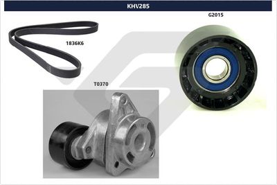 V-Ribbed Belt Set HUTCHINSON KHV 285