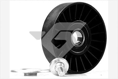 Deflection/Guide Pulley, V-ribbed belt HUTCHINSON T0446