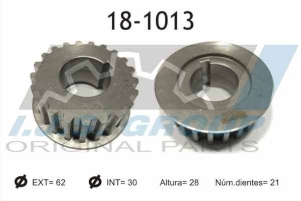 IJS GROUP 18-1013 Deflection Pulley/Guide Pulley, timing belt