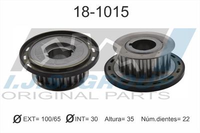 Sprocket, crankshaft IJS GROUP 18-1015
