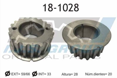 Sprocket, crankshaft IJS GROUP 18-1028