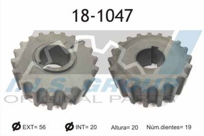 Sprocket, crankshaft IJS GROUP 18-1047