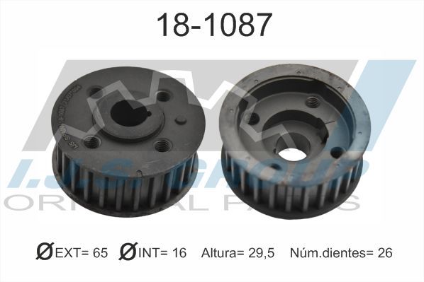 IJS GROUP 18-1087 Sprocket, crankshaft