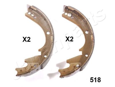 Brake Shoe Set JAPANPARTS GF-518AF