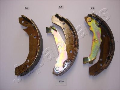 Brake Shoe Set JAPANPARTS GF-K08AF
