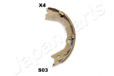 Brake Shoe Set, parking brake JAPANPARTS GF-S03AF