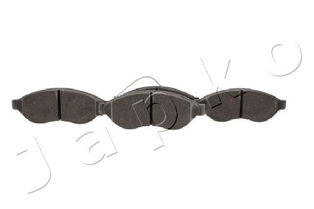 JAPKO 500018 Brake Pad Set, disc brake