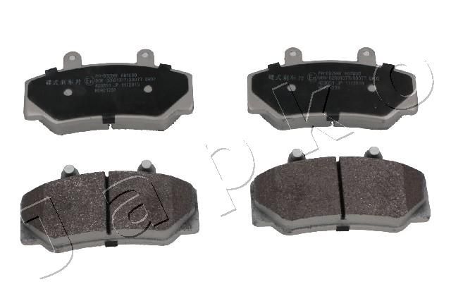 JAPKO 500329 Brake Pad Set, disc brake