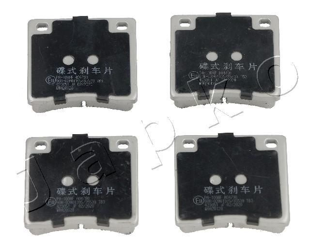 JAPKO 50100 Brake Pad Set, disc brake